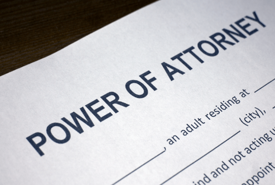 Power Of Attorney